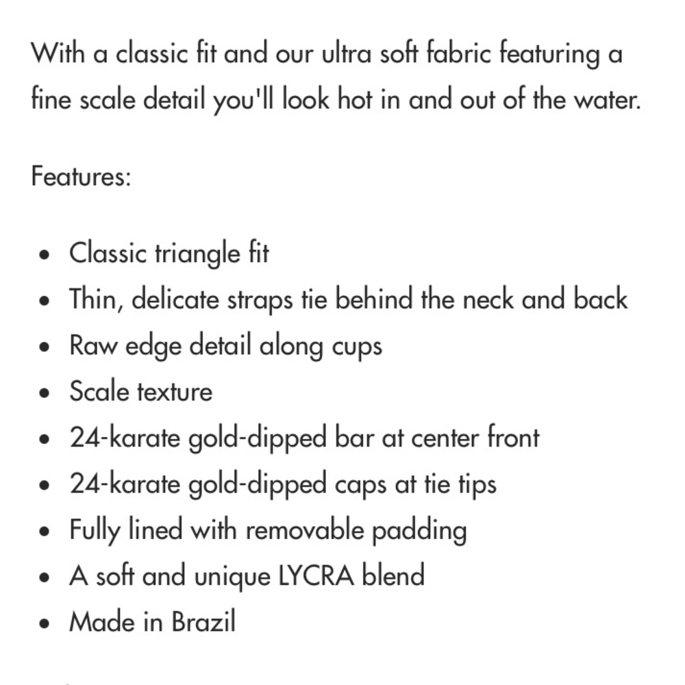 VIX Scales Ripple Bikini Separates - Salmon - Picture 7 of 8